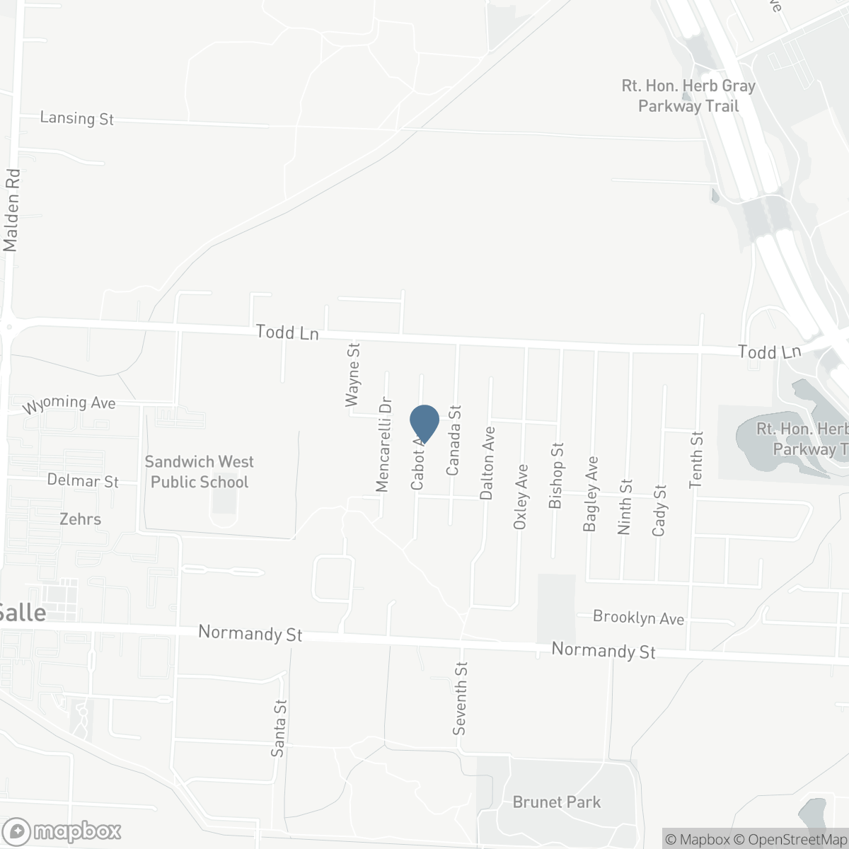 5800 CABOT AVENUE, LaSalle, Ontario N9H 1M1